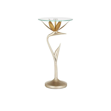 Paradiso Accent Table 24 Inch Tall and 12 Inch Wide by Currey Company - 4000-0147