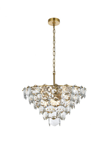 Fox Corner 11 Light Chandelier 14 Inch Tall and 24 Inch Wide by BSH - 390-BEL-1370296