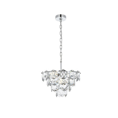 Fox Corner 6 Light Chandelier 10 Inch Tall and 16 Inch Wide by BSH - 390-BEL-1370294