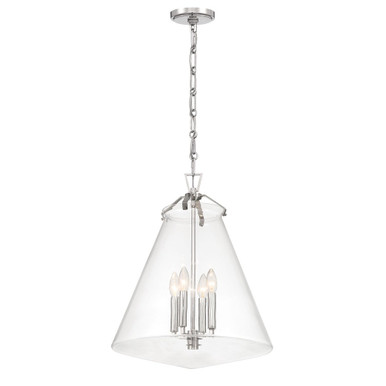 Jersey Field 4 Light Pendant 22.5 Inch Tall and 18 Inch Wide by BSH - 49-BEL-1366173