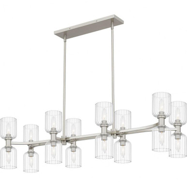 Berwick Buildings 16 Light Oversized Linear Chandelier by BSH - 71-BEL-1340393