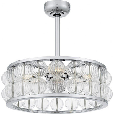 Alemoor Park 4 Light Fandelier 9.75 Inch Tall and 23 Inch Wide by BSH - 71-BEL-1363714