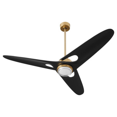 Oaks End 3 Blade Ceiling Fan with Light Kit 13 Inch X 60 Inch Wide by BSH - 766-BEL-1369691