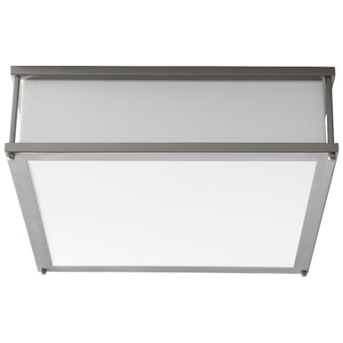 Britannia Leaze 10.1W 2 LED 16 Inch Wide Flush Mount with Emergency by BSH - 766-BEL-1309329