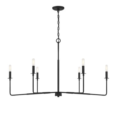 Salerno 6 Light Oversized Chandelier by Savoy House - 1-2221-6