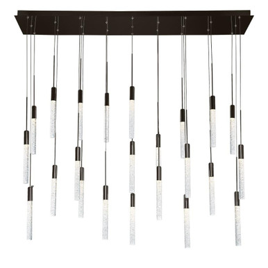 Ann Dene 23 LED Light Cluster Linear Chandelier by BSH - 465-BEL-970554