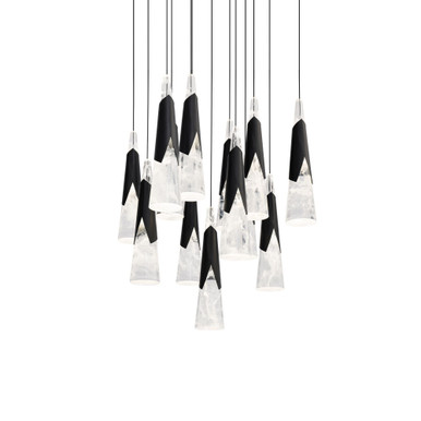 Amber Mead 102.7W 13 LED Light Large Pendant by BSH - 465-BEL-1344189