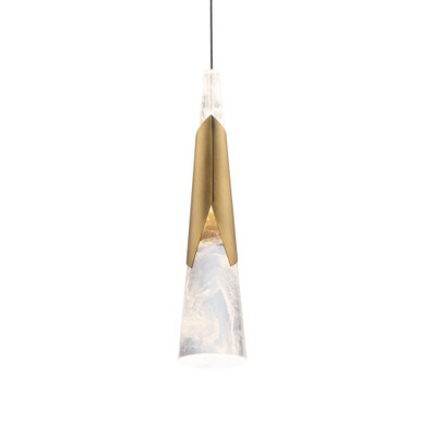 Amber Mead 8.3W 3500K 1 LED Mini Pendant by BSH - 465-BEL-1344194