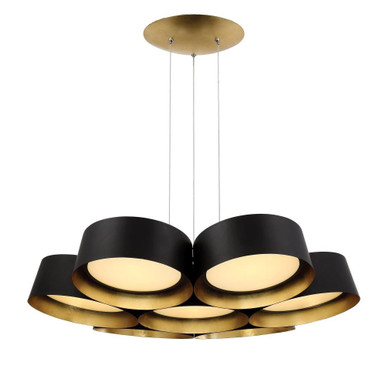 Dundas Hollies 7 LED Light Large Chandelier by BSH - 465-BEL-880695