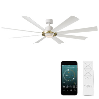 Darlington Cedars 8 Blade Ceiling Fan with Light Kit 72 Inches Wide by BSH - 465-BEL-1344311