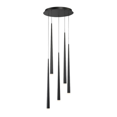 Brendon Meadow 5 LED Light Small Round Chandelier by BSH - 465-BEL-880608
