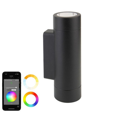 Rainbow Gardens 7W 2 LED Wall Light 5.38 Inch Tall and 2.45 Inch Wide by BSH - 156-BEL-1367517