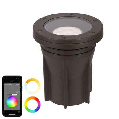 Rainbow Gardens 23W 1 LED Inground Light 6.88 Inch and 4.75 Inch Wide by BSH - 156-BEL-1367522