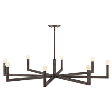 Ezra 8 Light Oversized Chandelier by Hinkley - 45049