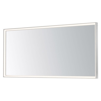 Burnfoot Crescent 66W 1 LED Mirror 28 Inch Tall and 60 Inch Wide by BSH - 174-BEL-1342829
