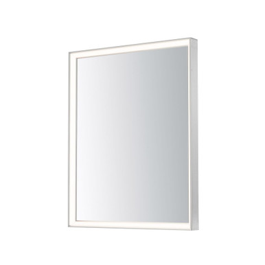 Burnfoot Crescent 40W 1 LED Mirror 30 Inch Tall and 24 Inch Wide by BSH - 174-BEL-1342826