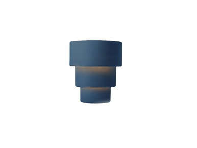 Ambiance 1 Light Large Terrace Outdoor Wall Sconce by Justice Design - CER-2235W