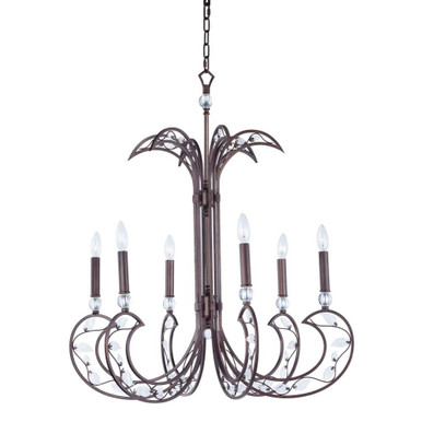 Damson Estate 6 Light Oversized Pendant by BSH - 93-BEL-2341487