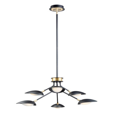 Evans Link 39W 6 LED Light Oversized Pendant by BSH - 93-BEL-3086894