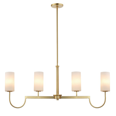 Muirfield Chase 4 Light Oversized Linear Pendant by BSH - 93-BEL-1265873