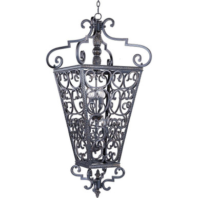 Silver End 8 Light Large Foyer Chandelier by BSH - 93-BEL-596933