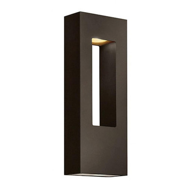 Atlantis 2 Light Modern Outdoor Wall Lantern 16 Inch Tall by Hinkley - 1648