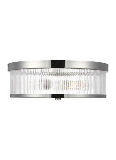 Geneva 2 Light 14 Inch Wide Flush Mount by Visual Comfort Studio - CF1052