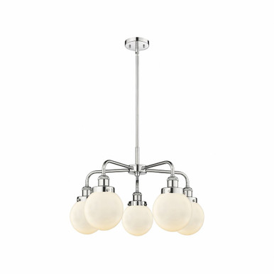 Beacon 5 Light Medium Chandelier by Innovations 916-5CR-G20-6 - 916-5CR-G20-6