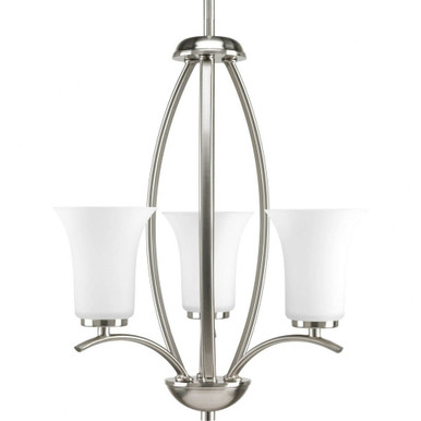 Joy 3 Light Small Chandelier by Progress P3587 - P3587