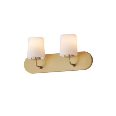 Canada Moorings 2 Light Bath Vanity 8 Inch Tall and 18 Inch Wide by BSH - 93-BEL-1369760