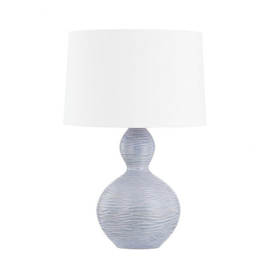 Cairns 1 Light Table Lamp 27 x 18.5 Inches by Hudson Valley - L2117-AGB/CCB
