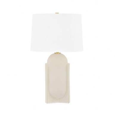 Leeston 1 Light Table Lamp 27 x 16 Inches by Hudson Valley - L4127-AGB/CMS