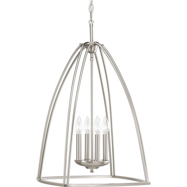 Tally 4 Light Small Chandelier by Progress - P3787