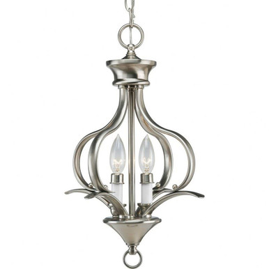 Trinity 2 Light Mini Chandelier by Progress - P3806