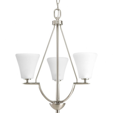 Bravo 3 Light Small Chandelier by Progress - P3821