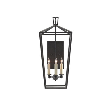 Denison 3 Light Wall Sconce by Currey Company - 5000-0169