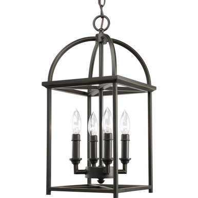Piedmont 4 Light Mini Small Chandelier by Progress - P3884