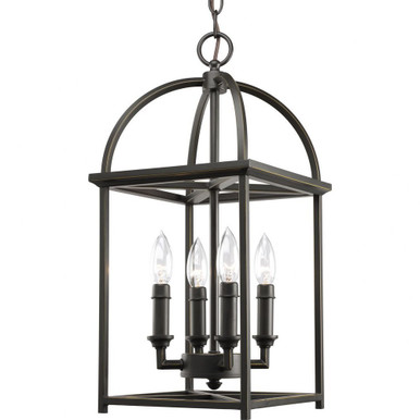 Piedmont 4 Light Mini Small Chandelier by Progress - P3884