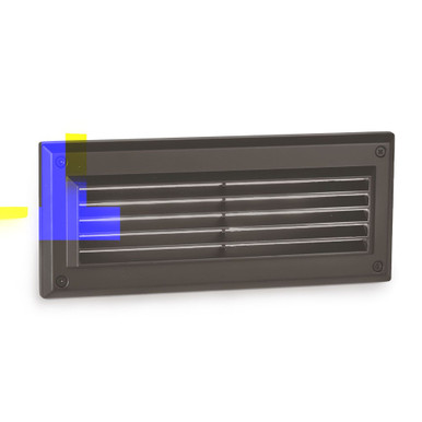 Quantock Loke 5.5W 1 LED Louvered Brick Light by BSH - 156-BEL-1040345