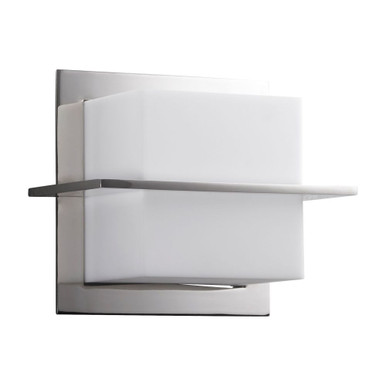 Metrix 8.2W 1 LED Wall Sconce 5.75 Inch Tall and 5.75 Inch Wide by Oxygen - 3-541
