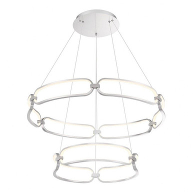Bromley Meadow 2 Light Large 2 Tier Chandelier by BSH - 2518_2471-BEL-845514