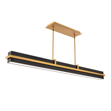 Carlisle Heath 41W 1 4CCT LED Linear Pendant 4 Inch X 48.25 Inch Length by BSH - 2471-BEL-1374200