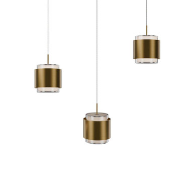 Exeter Buildings 26W 3 4CCT LED Pendant 5 Inch Tall and 41.5 Inch Length by BSH - 2518_2471-BEL-1374091