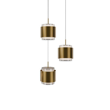 Exeter Buildings 26W 3 4CCT LED Pendant 5 Inch Tall and 11.75 Inch Wide by BSH - 2518_2471-BEL-1374076