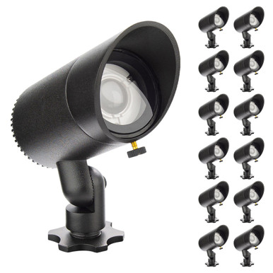 Southern Woodlands 3W 1 LED Accent Light (Pack Of 12) 4.13 Inch Tall by BSH  - 2470-BEL-1367593