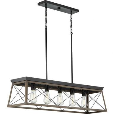 Briarwood 5 Light Oversized Linear Chandelier by Progress - P400048
