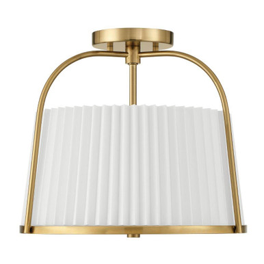 Atmore 2 Light Flush Mount 12 Inch Tall and 14 Inch Wide by Hunter - 48242