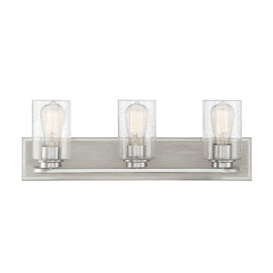 Sheppard 3 Light Bath Vanity 8.5 Inch Tall and 24 Inch Wide by Savoy House - L8-7609-3-165