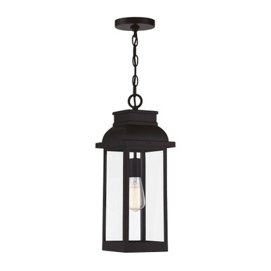 Drexel 1 Light Outdoor Hanging Lantern 19 X 7.5 Inch Wide by Savoy House - L5-2937-13