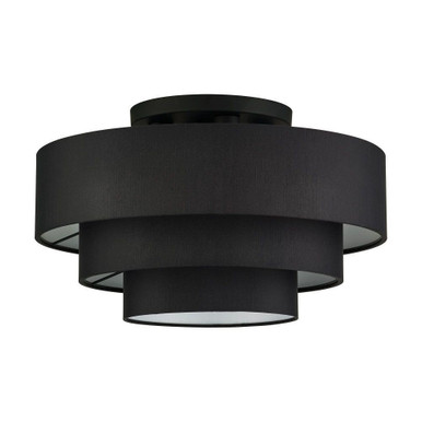 Bainbridge 4 Light Extra Large Semi Flush Mount 21 Inch Wide by Livex - 50268-04